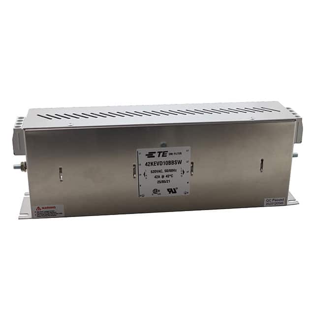 42KEVD10BBSW TE Connectivity Corcom Filters  Moduli di filtro di linea di alimentazione